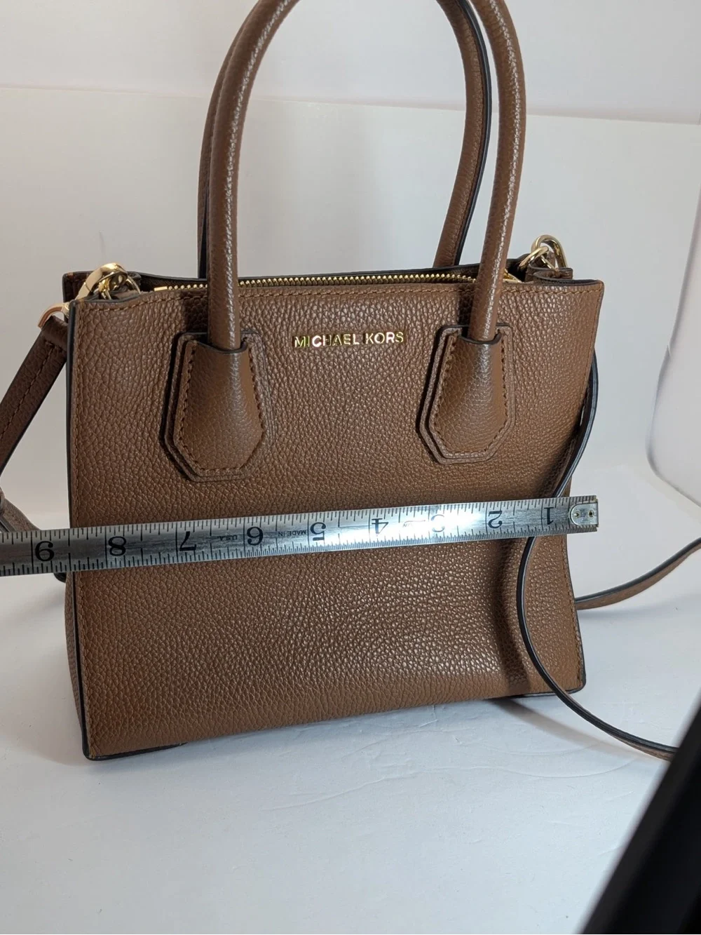Michael Kors Mercer Medium Mini Messenger Bag Cross Body Satchel Purse Boho